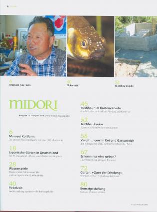 MIDORI Inhaltsverzeichnis 17 2010_1-2